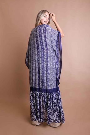 Paisley Tapestry Free Flow Kimono