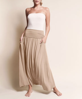 BAMBOO YOGA MAXI SKIRT