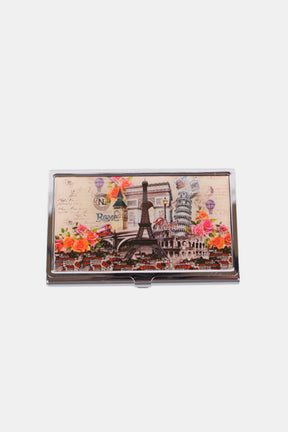 Nicole Lee USA card case with Europe design